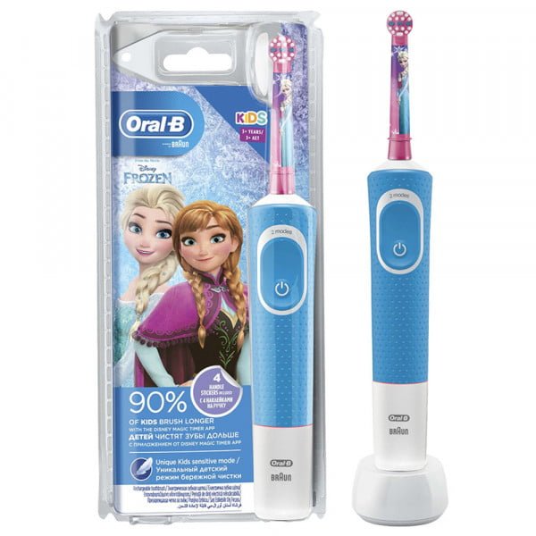 أورال-ب للأطفال فرشاة أسنان كهربائية ديزني المجمدة