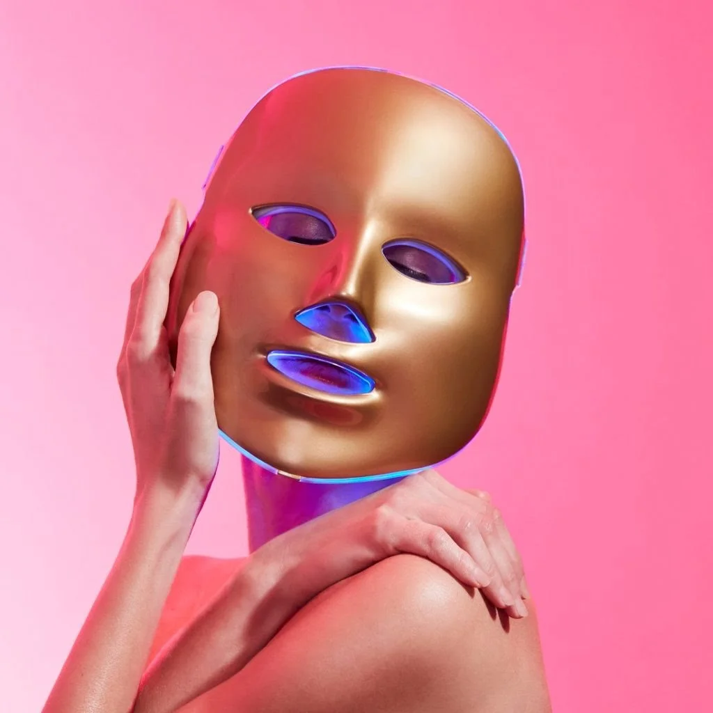 Light Therapy Golden Facial Treatment Device (Led)