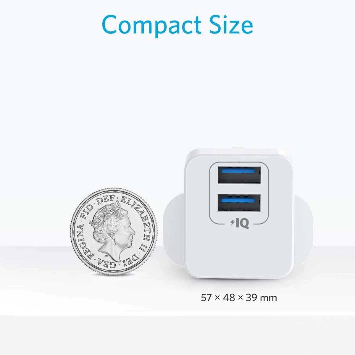 Anker Usb Plug, Powerport Mini Dual Port Usb Charger