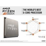 AMD Ryzen 5 5600X, 6 core 12 Threads