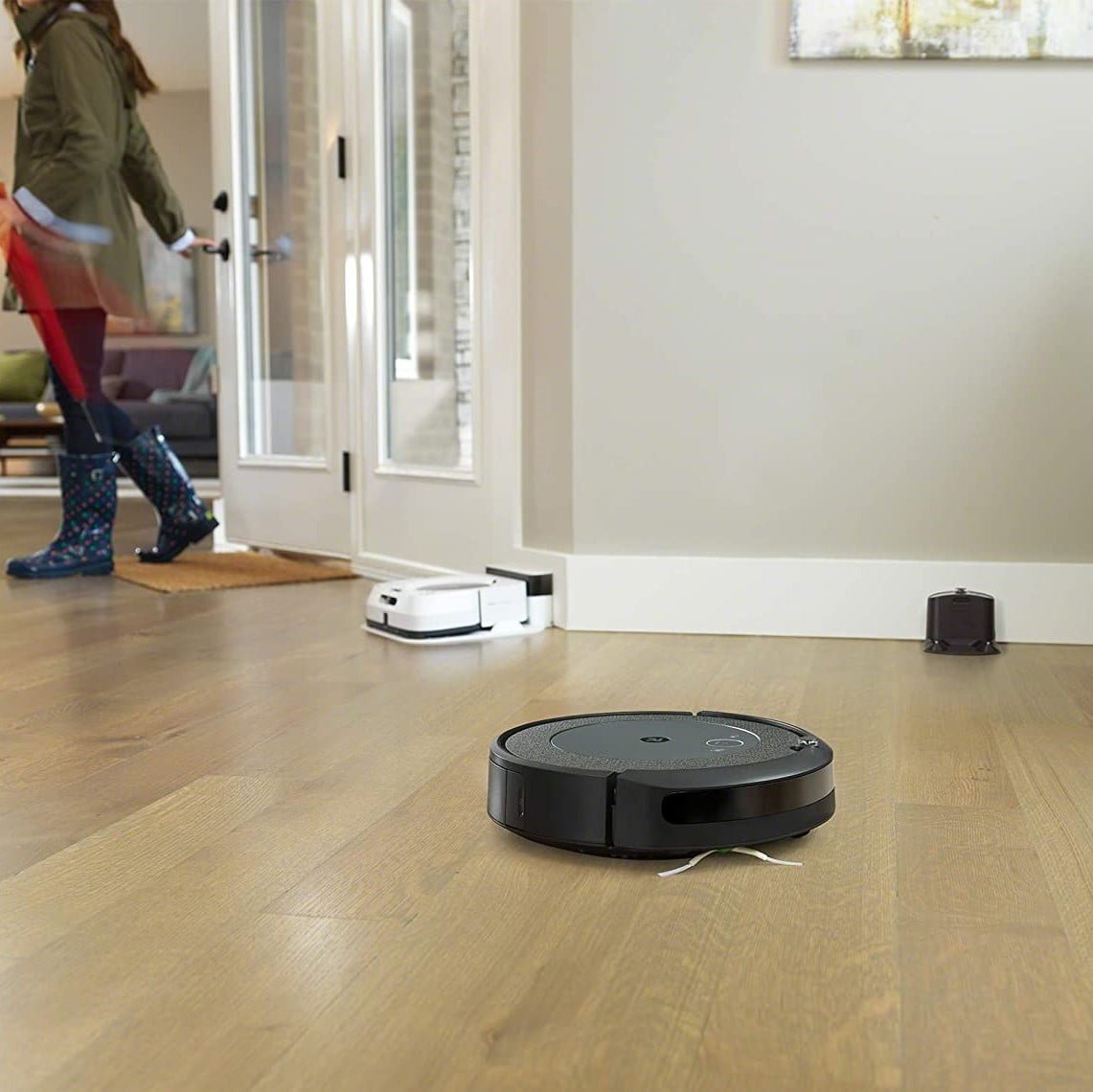 71X4B6Wal. Ac Sl1500 Irobot &Lt;H1 Id=&Quot;Title&Quot; Class=&Quot;A-Size-Large A-Spacing-None&Quot;&Gt;Irobot Roomba I3 Robot Vacuum&Lt;/H1&Gt; Https://Www.youtube.com/Watch?V=Lcgqd98Yfg8 * Irobot Roomba I3 Robot Vacuum * Imprint® Smart Mapping– Cleaning Room By Personalized Schedules, Cleans Specific Rooms At Your Voice Command * Navigation: Navigates In Neat Rows, Navigates Under And Around Furniture, Cliff Detect: Avoids Stairs * Smart Features: App Controlled, Work With Voice Command, Compatible With Alexa,Google,Ali Genie3 * Smart Recharge And Resume Feature: When Battery Gets Low, The Robot Finds Its Base &Amp; Completely Recharges, Then Resumes Cleaning Where It Left Off. * Cleaning Features: Suction Power 10X, Dirt Detect™ Technology, Dual Multi-Surface Brushes, Advanced Sensors Optimize Cleaning, Edge-Sweeping Brush, High-Efficiency Filter. * Customization Features: Personalized Schedule Recommendations, Creates Favorite Cleaning Routines, Pet-Shedding Cleaning Suggestions &Lt;Pre&Gt;Warranty: 2 Years On Robot, 1 Year On Battery&Lt;/Pre&Gt; Irobot Roomba I3 Robot Vacuum Irobot Roomba I3 Robot Vacuum - I315840