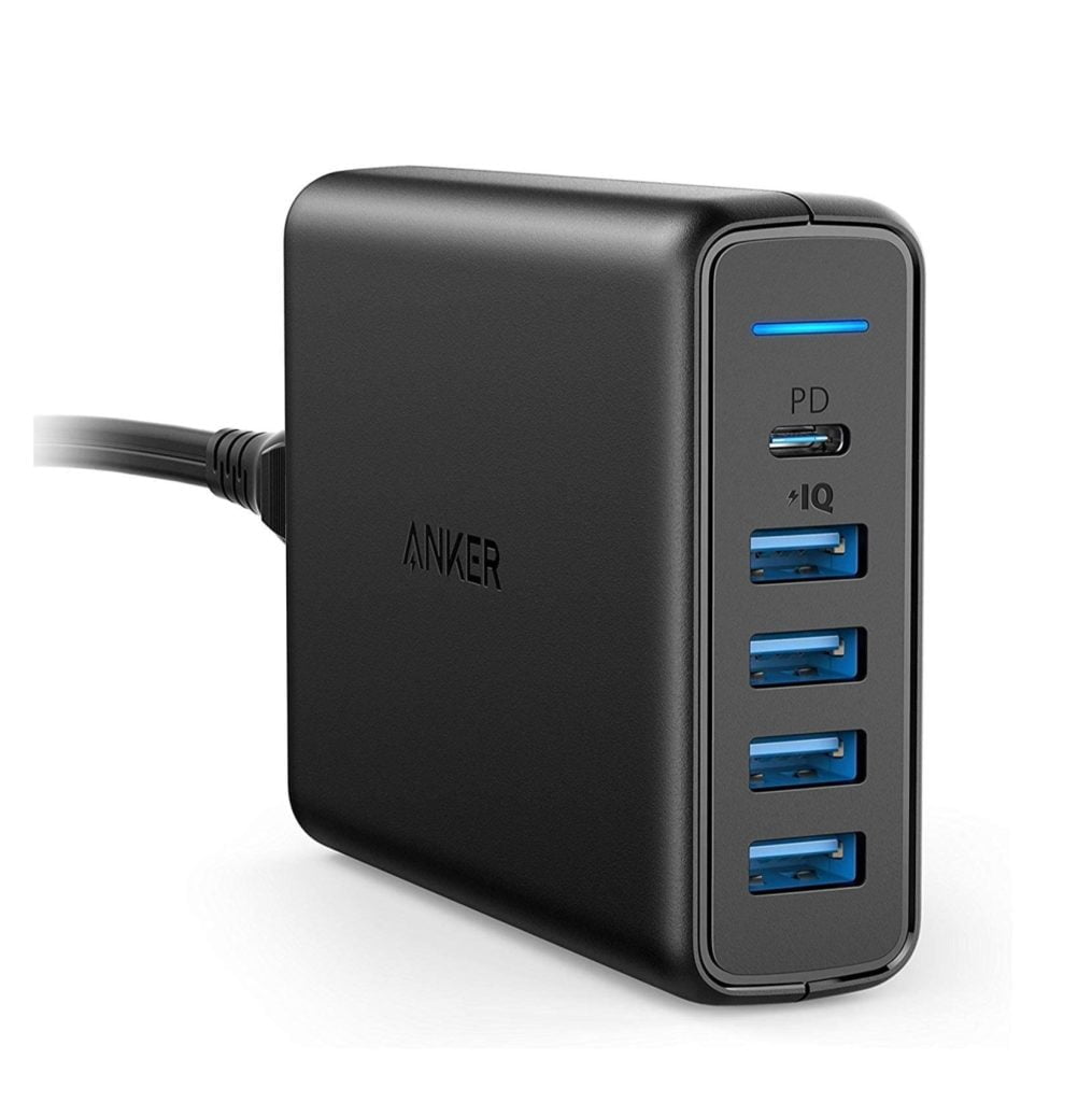 Anker PowerPort I PD with 1 PD and 4 PIQ B2B - Black A2056K11