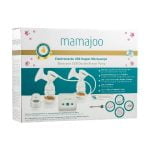 Mamajoo - مضخة الثدي المزدوجة USB الإلكترونية وزجاجة الرضاعة الذهبية