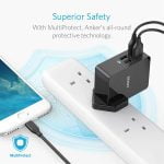 Anker PowerPort 4 Lite – Black