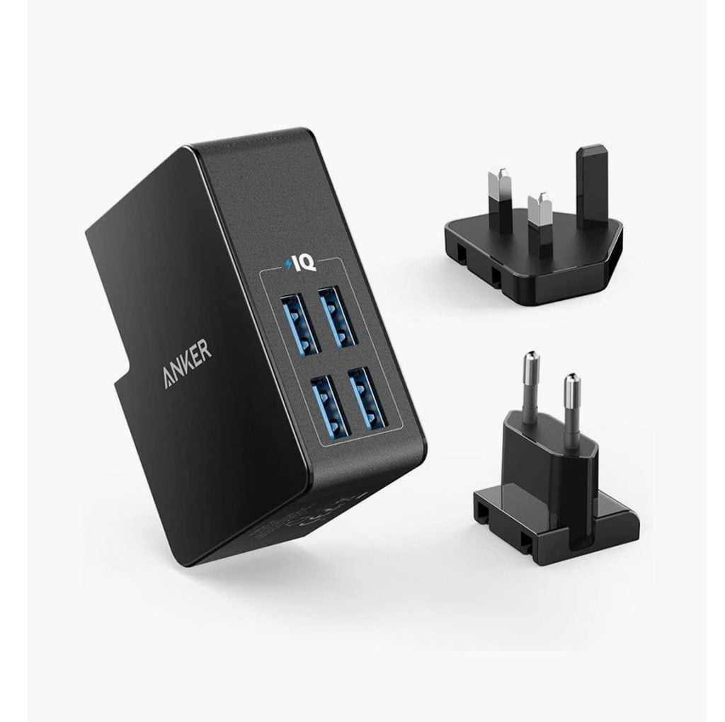 Anker PowerPort 4 Lite – Black