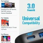 Anker PowerPort Atom III Slim (Four Ports) – Black