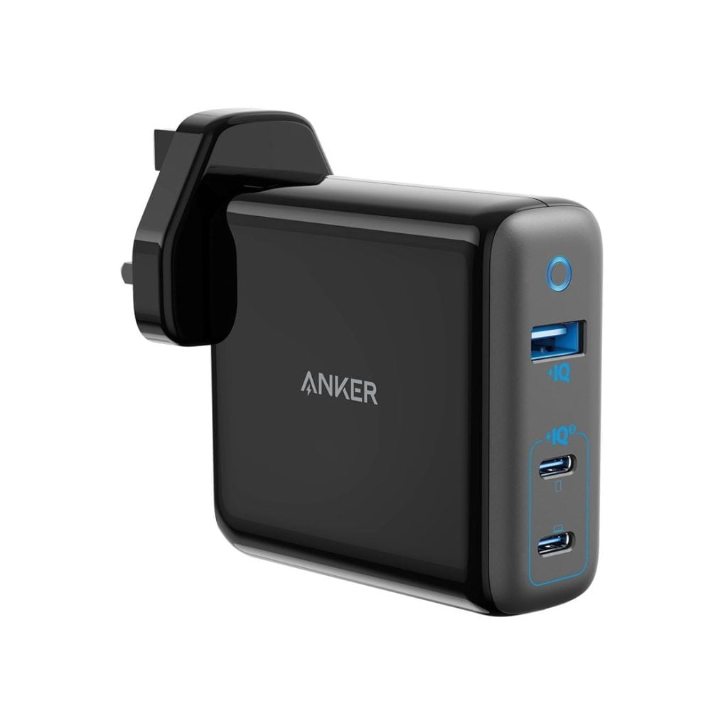 Anker PowerPort III 3-Port 65W Elite Charger – Black