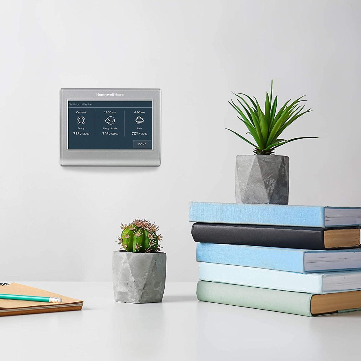 71Bvl0Gbw8L. Ac Sl1500 Honeywell &Lt;H1&Gt;Honeywell Home - Smart Color Thermostat With Wi-Fi Connectivity - Gray&Lt;/H1&Gt; Completely Customize Your Wi-Fi Smart Color Thermostat To Match Your Lifestyle And Decor. The Energy Star® Certified Smart Thermostat Lets You Choose The Temperature, Schedule, Display Color And The Devices You Use To Control It All. &Lt;Strong&Gt;&Lt;Span Class=&Quot;A-List-Item&Quot;&Gt; &Lt;B&Gt;We Also Provide International Wholesale And Retail Shipping To All Gcc Countries: Saudi Arabia, Qatar, Oman, Kuwait, Bahrain.&Lt;/B&Gt;&Lt;/Span&Gt;&Lt;/Strong&Gt; Honeywell Home Honeywell Home - Smart Color Thermostat With Wi-Fi Connectivity - Gray