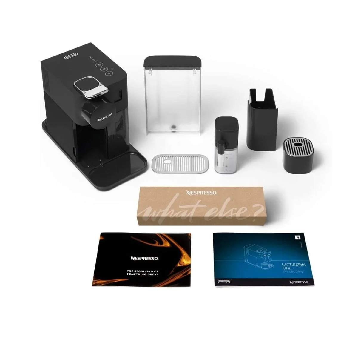 Nespresso De'Longhi Lattissima One Coffee Maker Black