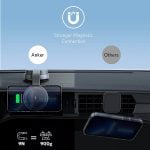 Anker 613 MagGo Magnetic Wireless Car Charger -Black