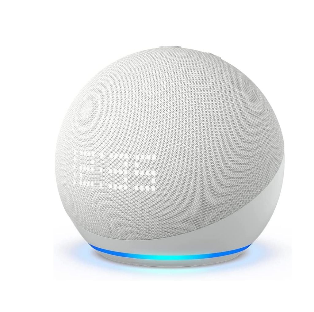 Echo Dot 5th generation with clock