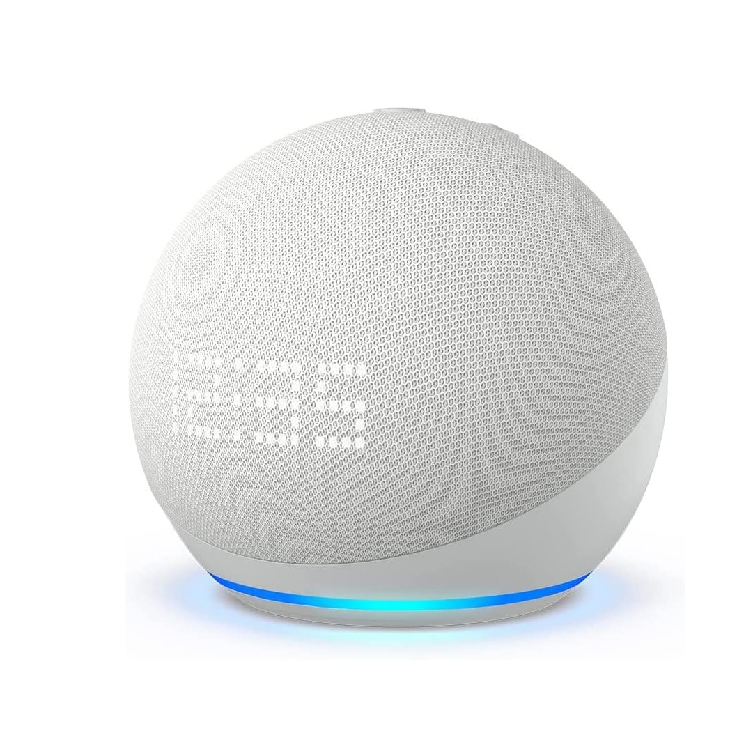 Echo Dot 5Th Generation With Clock
