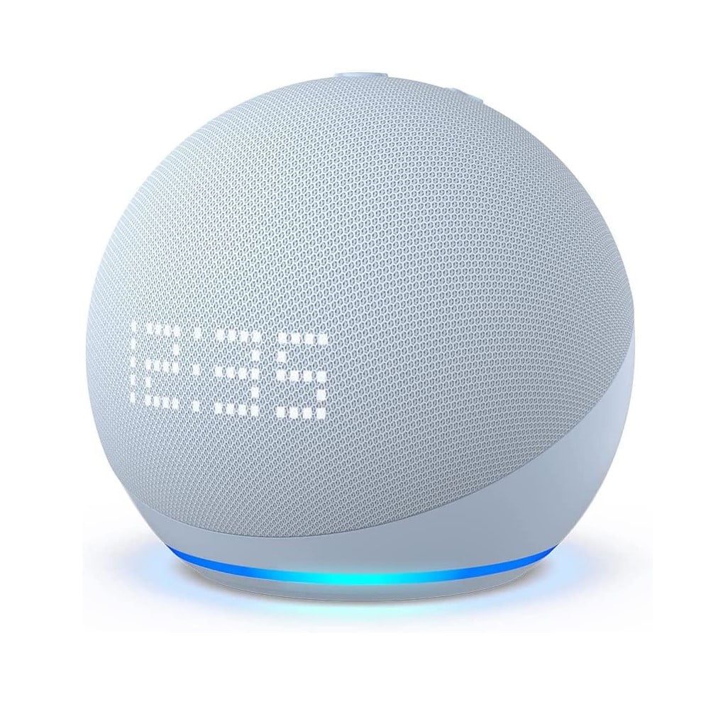 Echo Dot 5Th Generation With Clock