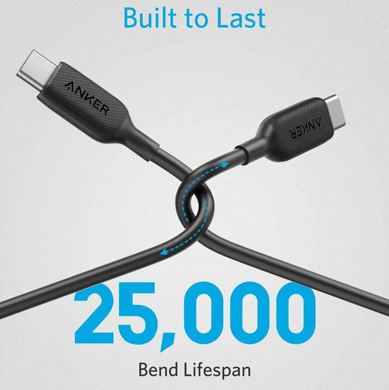 Anker Powerline Iii Usb-C To Usb-C 2.0 100W Cable