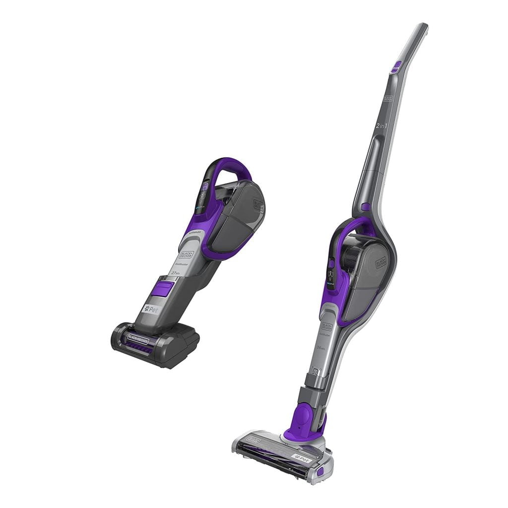 Black decker 2-in-1 18V Cordless Stick Vacuum Cleaner - SVJ520BFSP-GB 