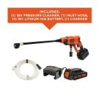 Black decker 5-in-1 Cordless Electric Pressure Washer