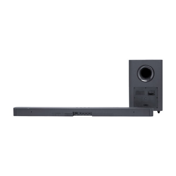 Jbl &Lt;H1&Gt;Jbl - 2.1-Channel Soundbar With Wireless Subwoofer And Dolby Digital - Black&Lt;/H1&Gt; Elevate Your Cinematic Experience With This 2.1-Channel Jbl Bar Deep Bass Soundbar. The Wireless Subwoofer And Set Of Tweeters Fill Your Room With Immersive Audio, While Bluetooth Connectivity Lets You Stream Music Wirelessly. This Jbl Bar Deep Bass Soundbar Features A Low-Profile Design For A Contemporary Look, And Built-In Dolby Digital Offers Increased Clarity. Jbl Jbl Bar 2.1 Deep Bass Mk2 Soundbar With Wireless Subwoofer