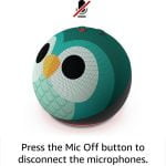 Echo Dot 5th generation, 2022 release Kids Owl
