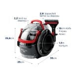 Bissell Spotclean PRO portable Carpet Cleaner 1558N Black / Red