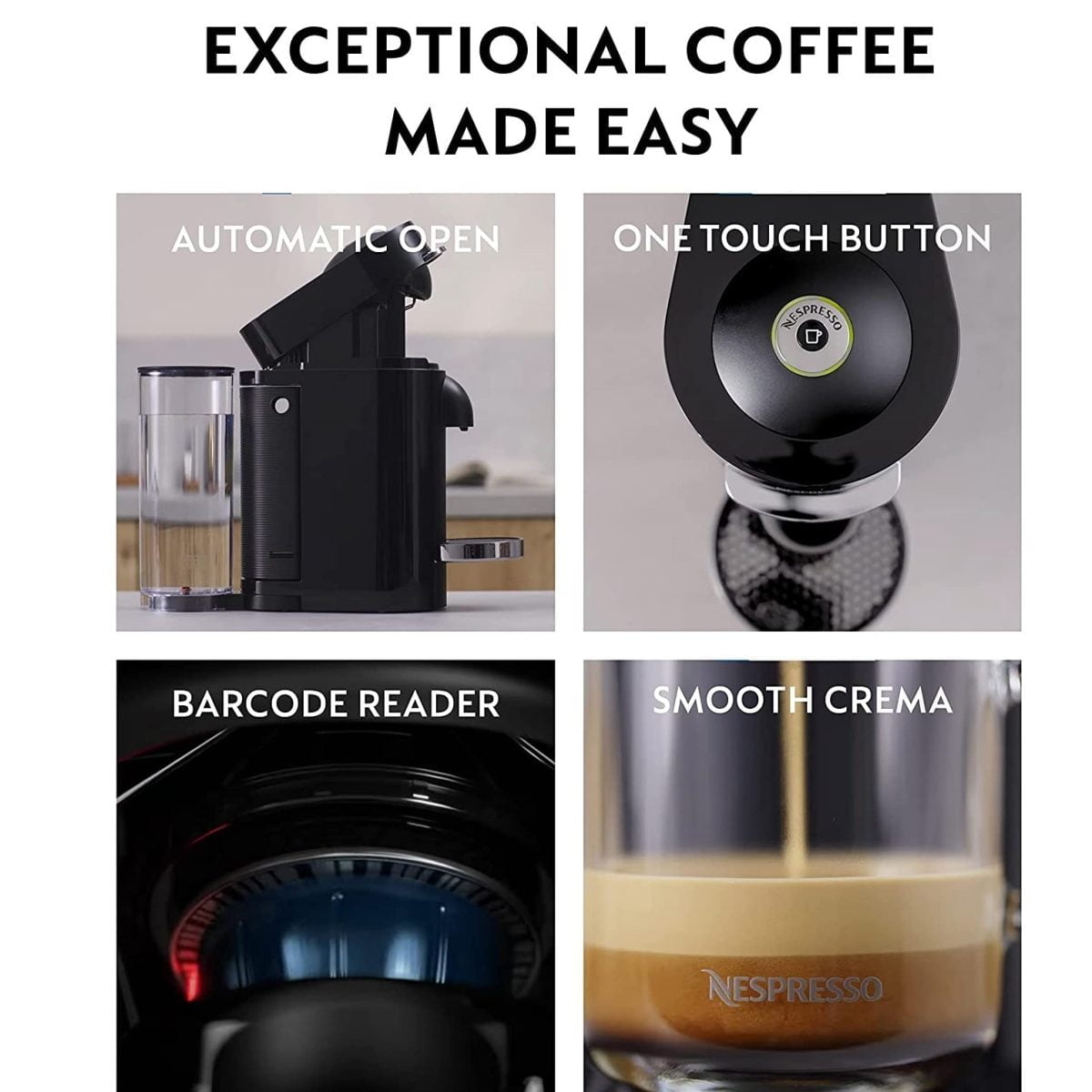 Nespresso Vertuo Plus Coffee Machine By Krups Black- Xn903840