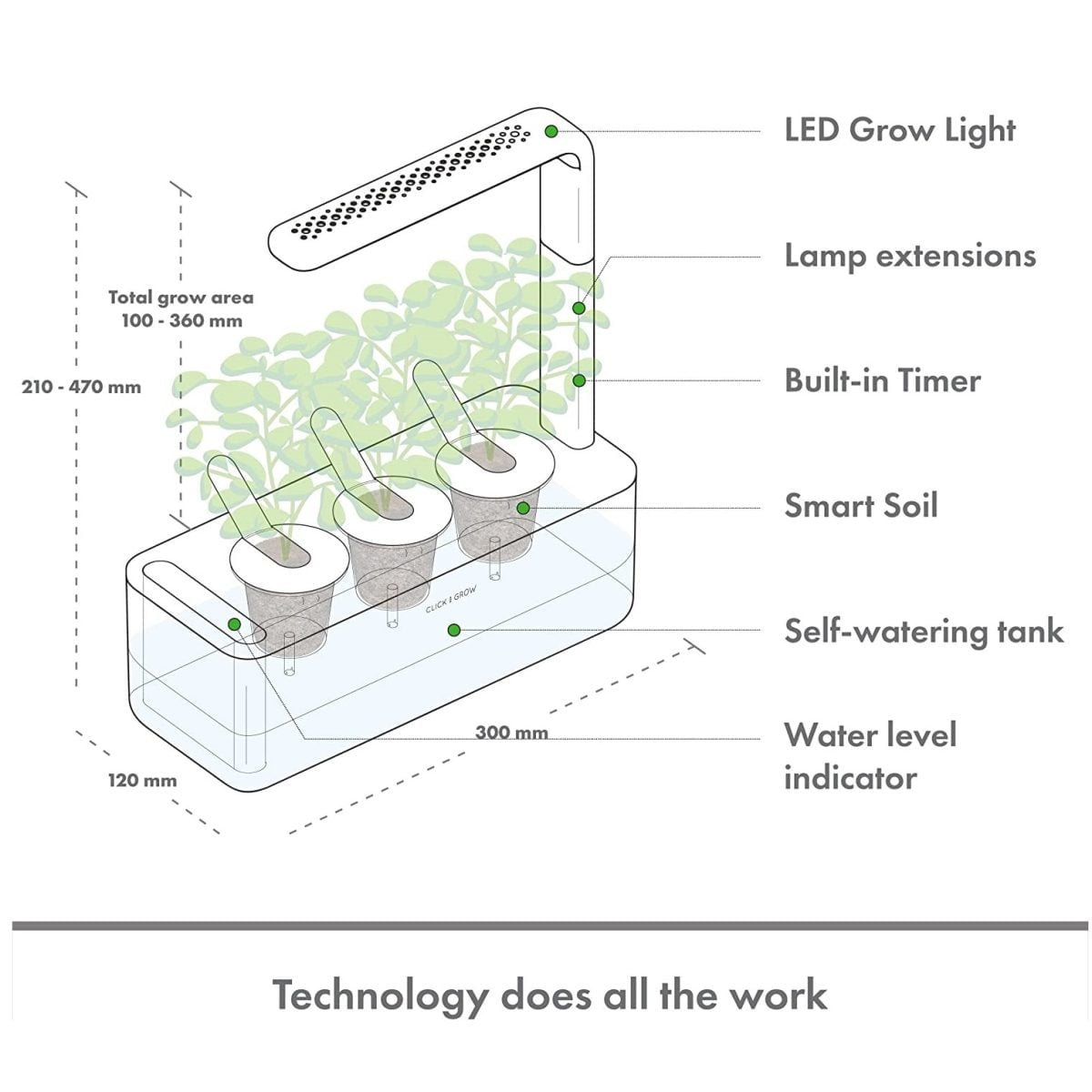Click &Amp; Grow Smart Garden 3