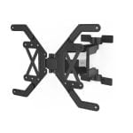 Hama Fullmotion Ultraslim TV Wall Bracket 118064, 600x400, 229 cm (90") - Black