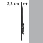 Hama Fix TV Wall Bracket 118104 , 400x400, 165 cm (65")- Black