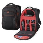 Hama Miami Camera Backpack black/red - 139855