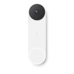Google Nest Wireless Video Doorbell - Smart WiFi Doorbell Camera - Snow