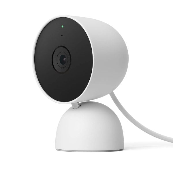 Google Nest 2nd generation indoor Wired wifi camera - Snow