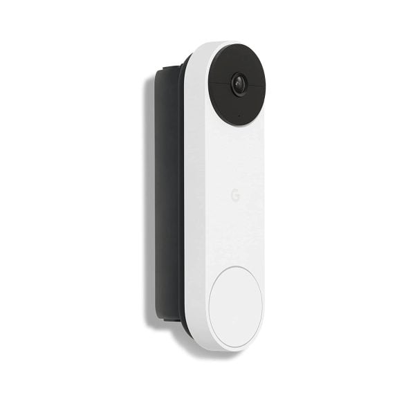 Google Nest Wireless Video Doorbell - Smart WiFi Doorbell Camera - Snow