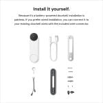 Google Nest Wireless Video Doorbell - Smart WiFi Doorbell Camera - Snow