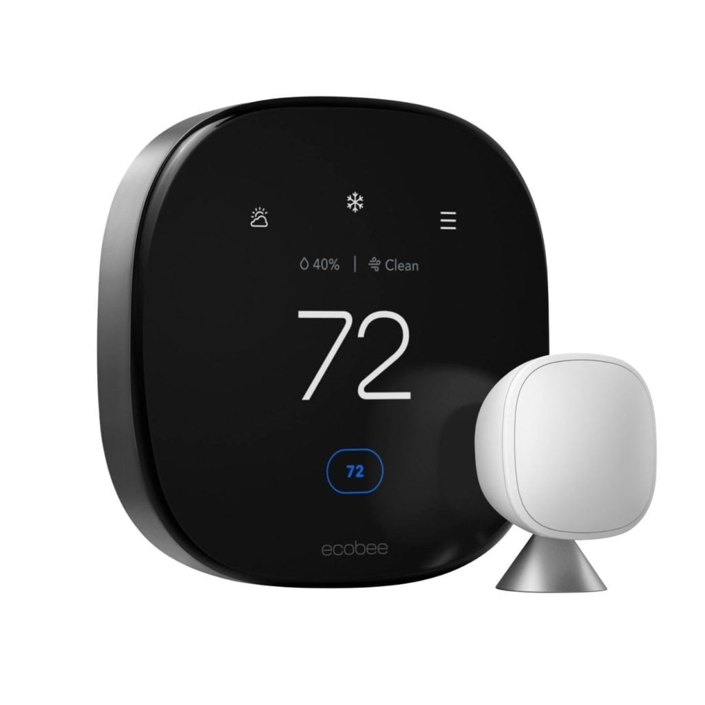 ecobee Smart Thermostat Premium Black Ecobee Dubai