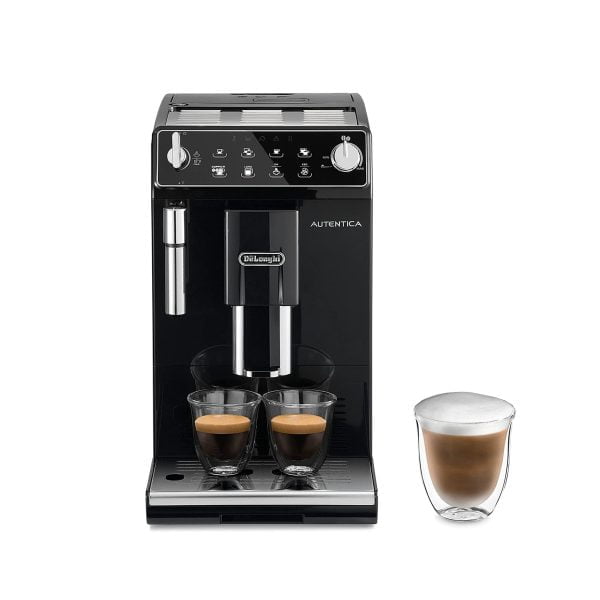 Delonghi ETAM 29.510.SB Autentica Coffee Machine, 1450 W, 1.3 Liters - Black