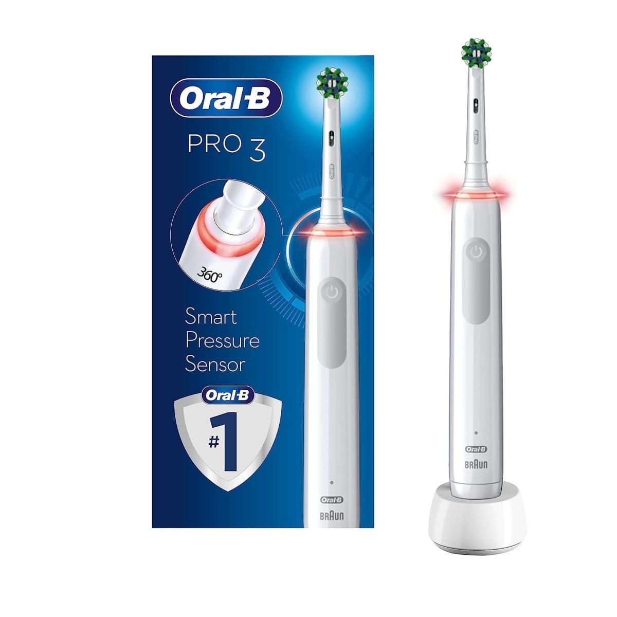 Oral-B Pro 3-3000 Electric Toothbrush - White