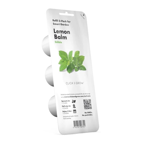 Click & Grow Lemon Balm Plant Pods pack of 3