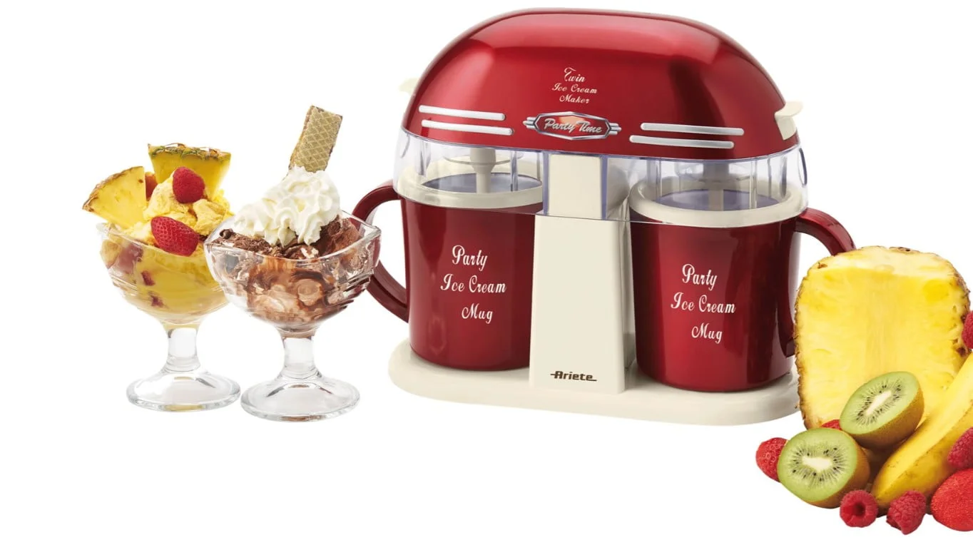 Ariete Twin Ice Cream Maker Model: 0631/00