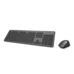 Hama KMW-700 Wireless Keyboard, Mouse Set, D3182677 - Black
