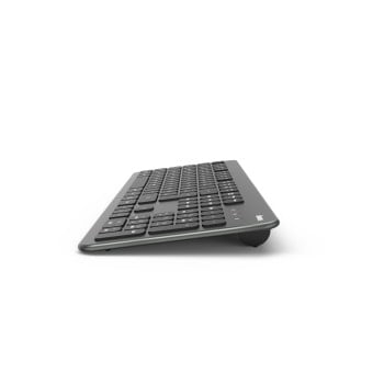 Hama Kmw-700 Wireless Keyboard, Mouse Set, D3182677 - Black