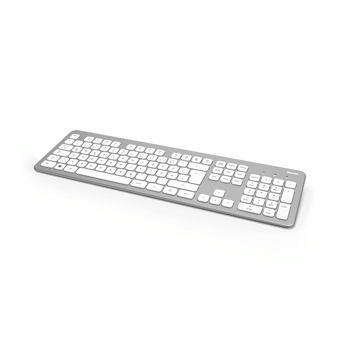 Hama Kmw-700 Wireless Keyboard, Mouse Set, D3182676 - White