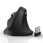 Hama Vertical, Ergonomic EMW-500 Wireless Mouse, 6 Buttons,182699 - Black