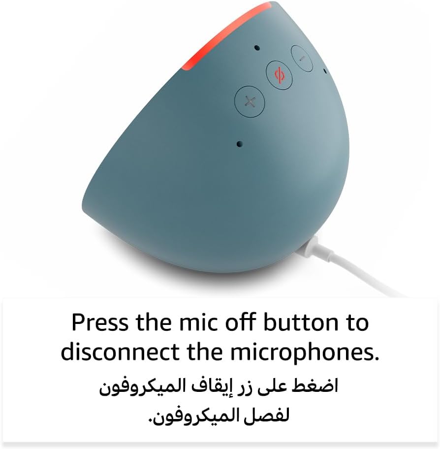 Echo Pop Wi-Fi &Amp; Bluetooth Smart Speaker With Alexa Now Available In Khaleeji Arabic