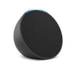 Echo Pop Wi-Fi & Bluetooth smart speaker with Alexa  Now available in Khaleeji Arabic - Charcoal