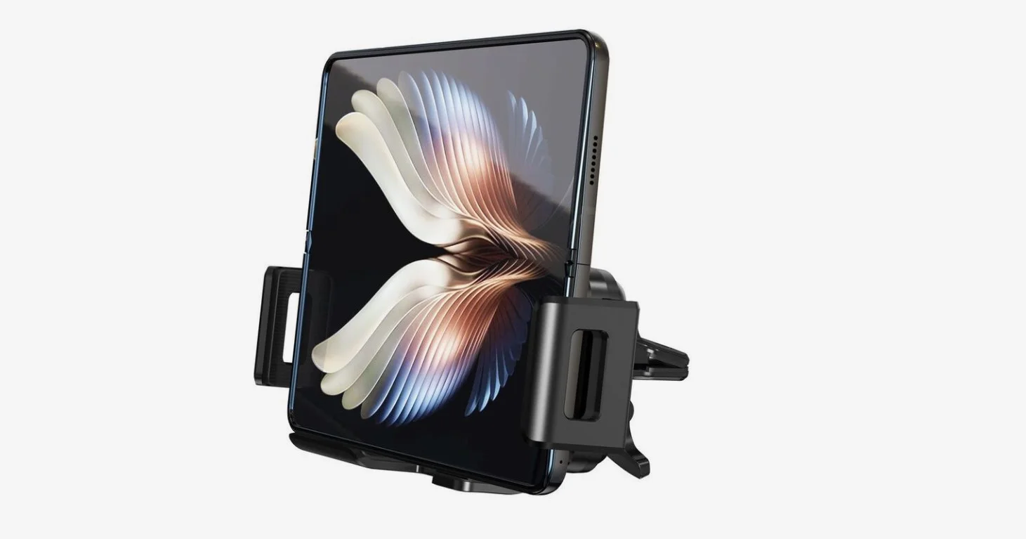 Connected Doublesmart-15 Mobile Holder And Qi Wireless Charger 15W For Samsung Fold