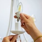 WiZ Filament Clear C35 E14 Smart Light Bulb - Tunable White (40W)