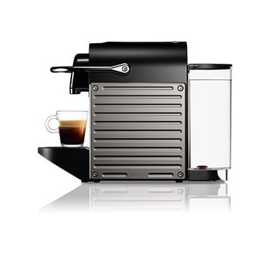Nespresso pixie coffee machine by krups XN304T- Titanium
