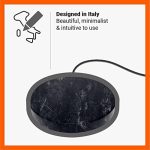 Eggtronic Stone Wireless Charger Black Marble