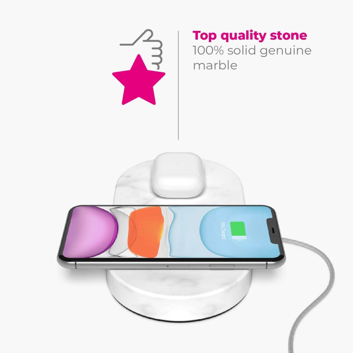 Eggtronic Stone Dual Wireless Charger