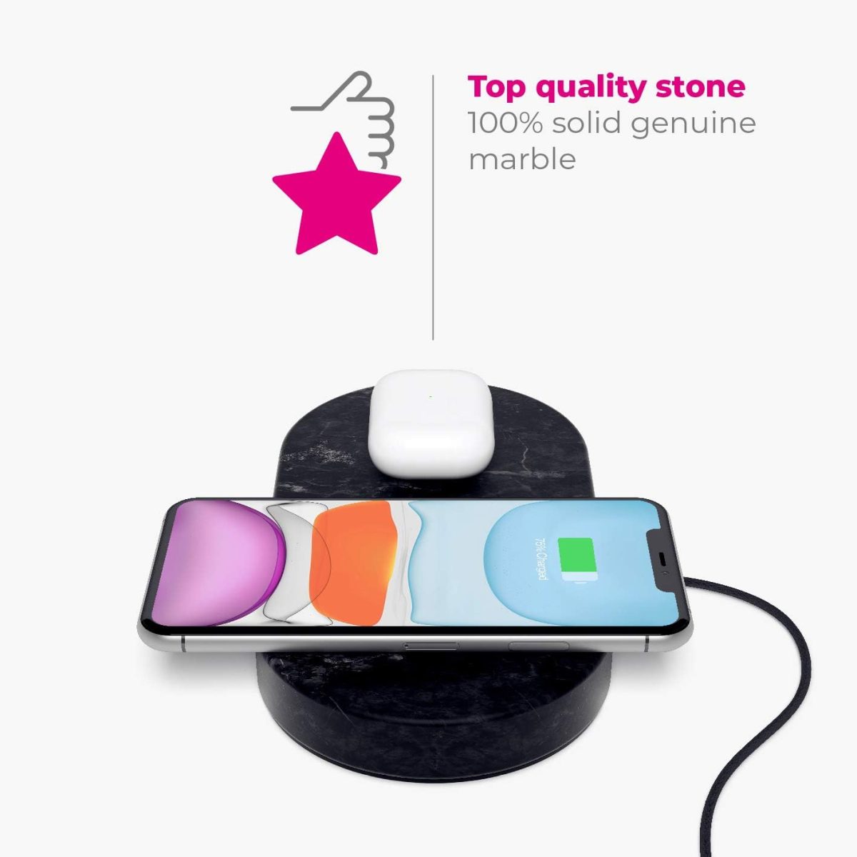 Eggtronic Stone Dual Wireless Charger