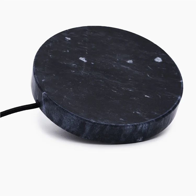 Eggtronic Stone Wireless Charger Black Marble